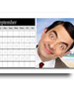 Modelo para criar seu calendário personalizável grátis para setembro de 2011. Carregar uma foto, você pode editar facilmente a partir desta página para fazer a sua folha de próprio calendário fotográfico em Inglês.