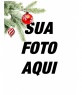 Cartão postal / Natal moldura onde você coloca uma imagem