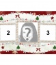 Customizable cartão de Natal com 3 fotos