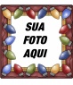 Luzes de Natal Christmas frame desenhado