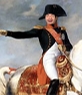 Fotomontagem com Napoleão Bonaparte a cavalo