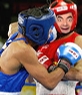 Fotomontagem em que você colocar um rosto no corpo de um boxeador no escudo