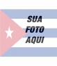 Pintura facial bandeira de