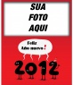 Envie para felicitar o ano novo 2012, com números parabenizando um Feliz Ano Novo!