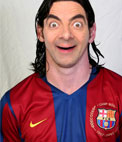 Fotomontagem de Lionel Messi do F
