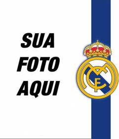 Coloque o escudo e as cores do Real Madrid com a sua