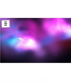 Space Colors Twitter Background