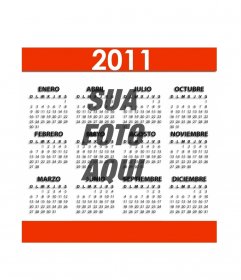 calendario2011plantillaRojo