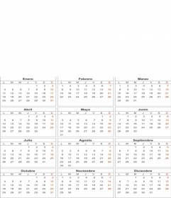 2010 calendar 801