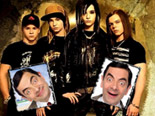 Wallpaper Tokio Hotel personalizável com duas fotos. 801