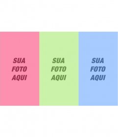 Efeito Pop Art Warhol de várias cores rosa,verde e fúcsia