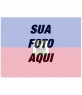 Colagem de modelo para pintar o rosto ou a imagem de transparência com a bandeira