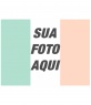 Colagem de modelo para pintar o rosto ou a imagem de transparência com a bandeira