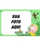 Moldura para as crianças e os pássaros do bebê.