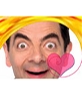 Moldura com um coração. Felicita deste Valentim com uma montagem de fotos online