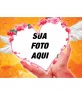 Postal Dia dos Namorados dia, meu coração está em suas