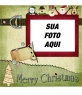 Cartão de Natal para sua foto em estilo antigo