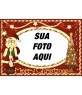 Cartão de Natal de Papai Noel, velho personalizável com fotos