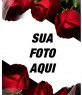 Marco amoroso para colocar uma foto