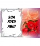 Rosas e pérolas para cartão postal do dia dos Namorados