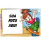 Skate moldura menina.