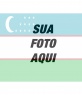 Montage, para pintar o rosto ou imagem com a bandeira do Usbequistão, basta