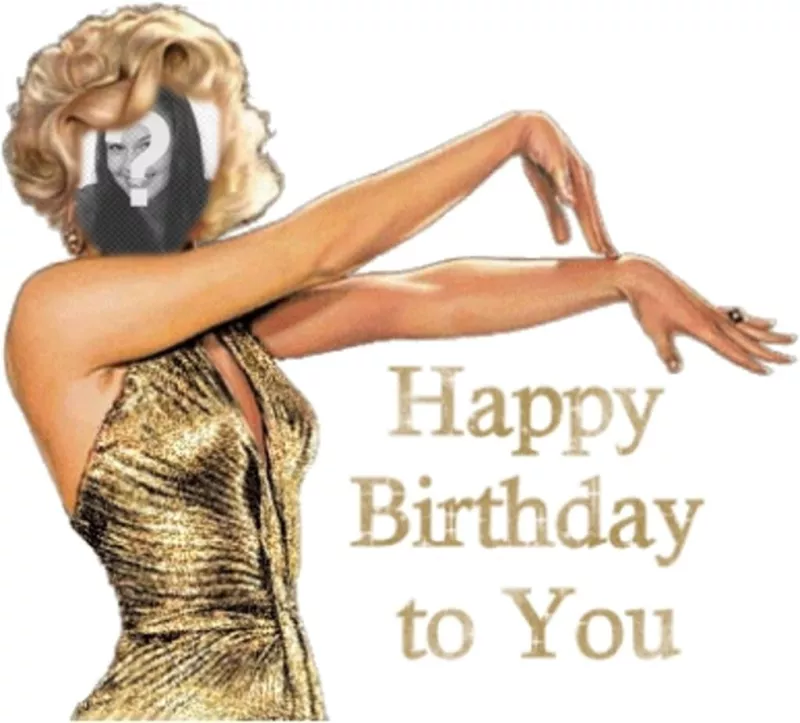 Cartão de feliz aniversário do aniversário Marilyn Monroe personalizável. ..