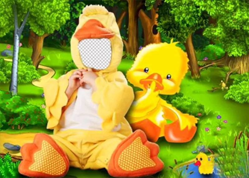 traje de pato online para as crianças que você pode editar para ..