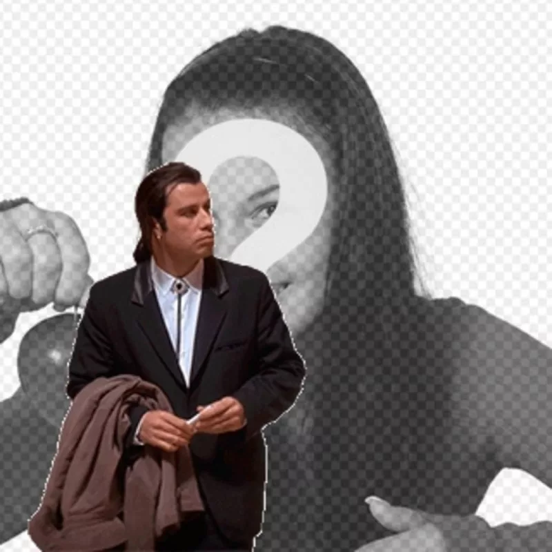 Meme Travolta confuso para colocar a sua imagem de fundo...