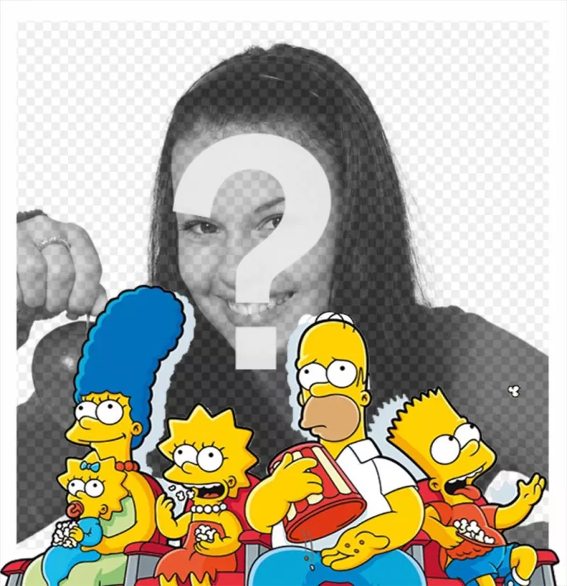 Efeito foto de Os Simpsons para carregar seu ..