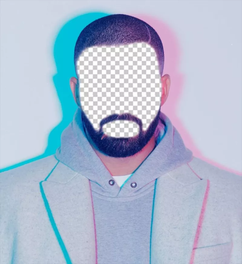 Se você quer olhar como Drake, em seguida, fazer upload de uma foto para este efeito ..