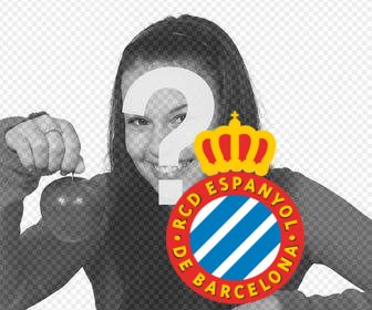 proteja espanyol decorar suas fotos esportes