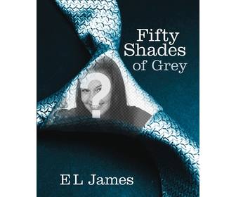 sua foto na capa 50 shades of grey