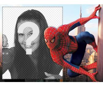 spiderman foto efeito editar com sua imagem
