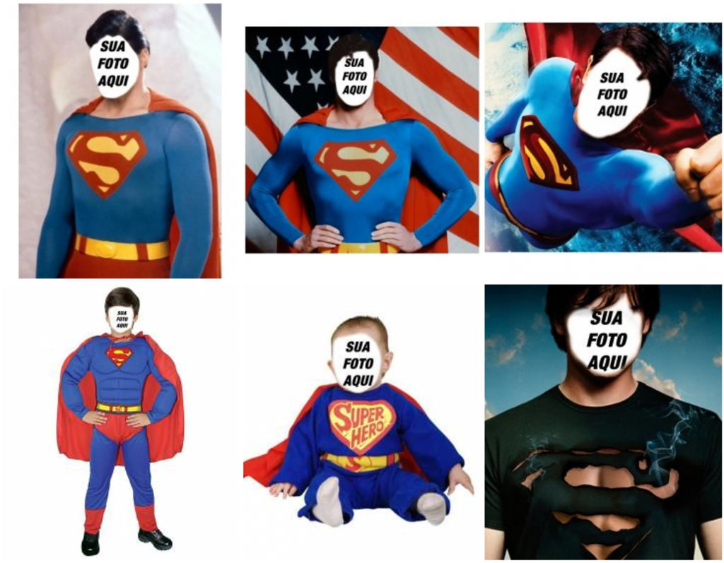 Foto efeitos Superman a ver com as suas fotos
