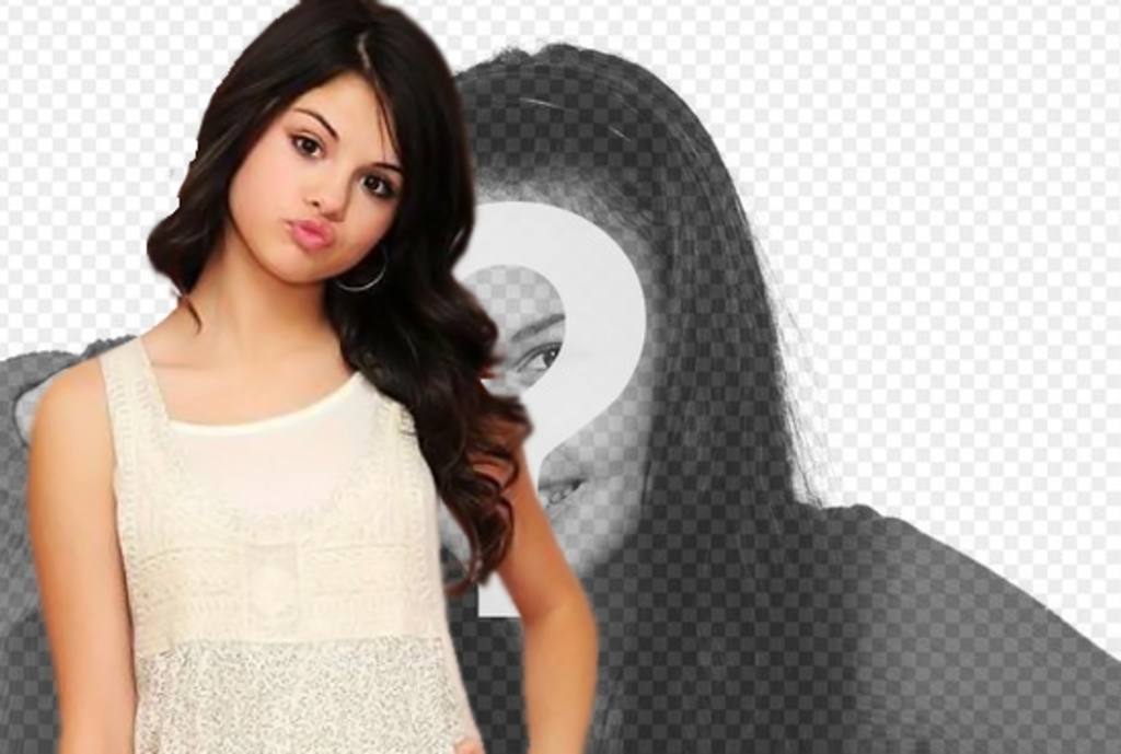 Faça uma montagem junto com a cantora Selena Gomez. fotomontagem juntamente com Selena, fazer upload de sua foto e surpreenda seus..