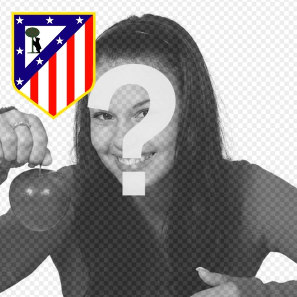 Atletico de Madrid Escudo para decorar suas fotos de perfil de mídia de rede sociais com o seu time de..
