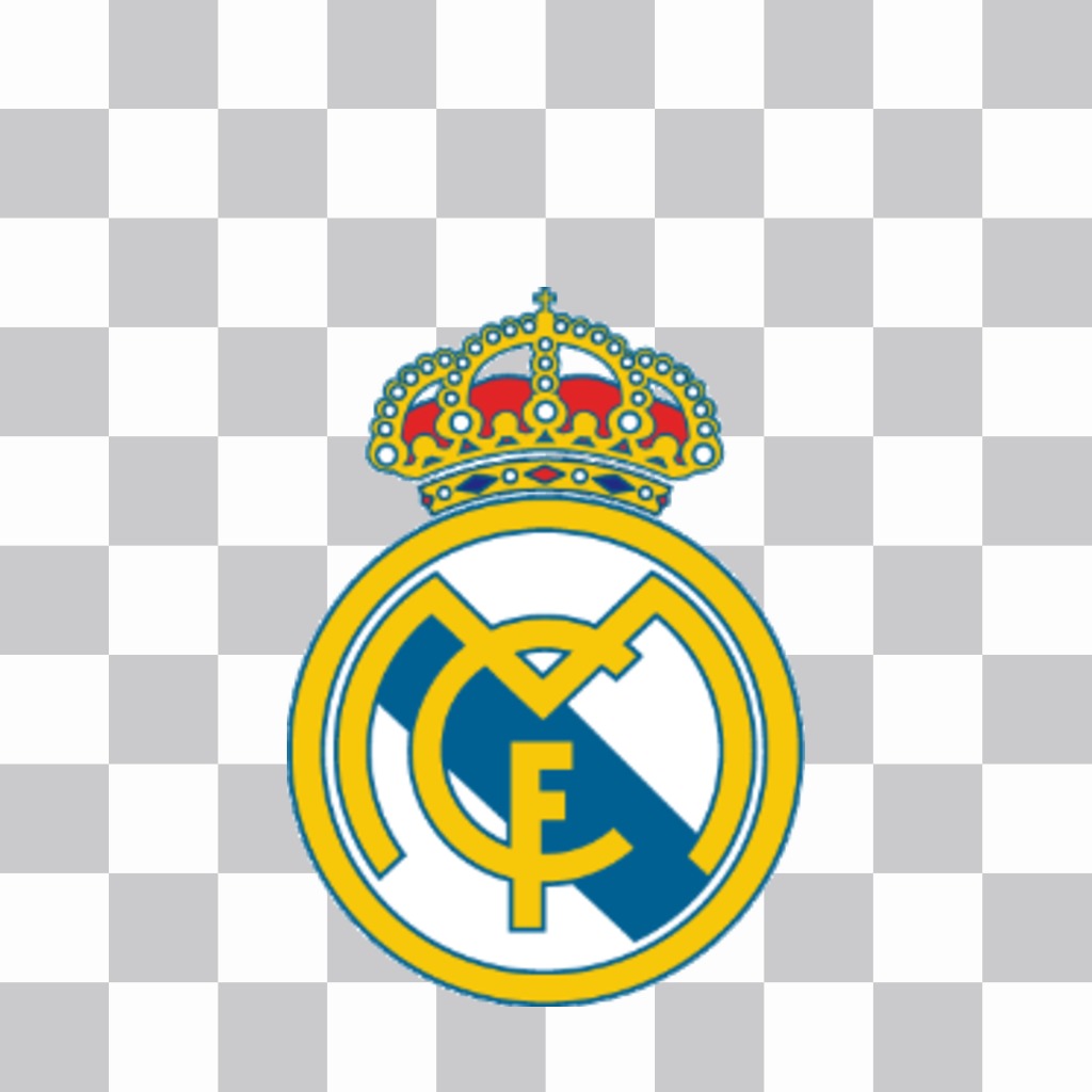 Emblema oficial do Real Madrid para colocar em suas melhores fotos. ..