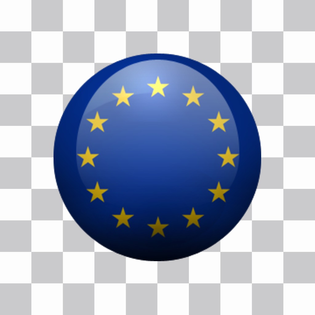 Bandeira etiqueta da União Europeia pode colocar-se com o nosso editor online..