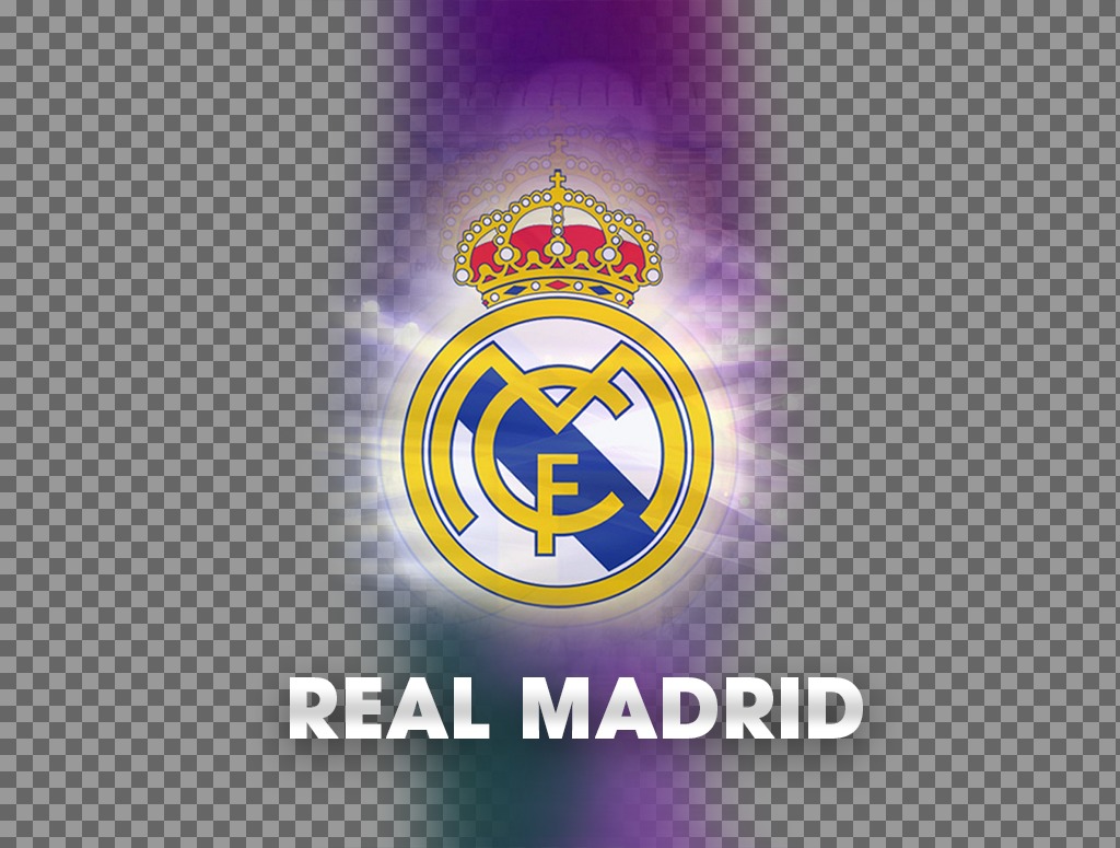 Adicione duas fotos para esta colagem do Real Madrid ..