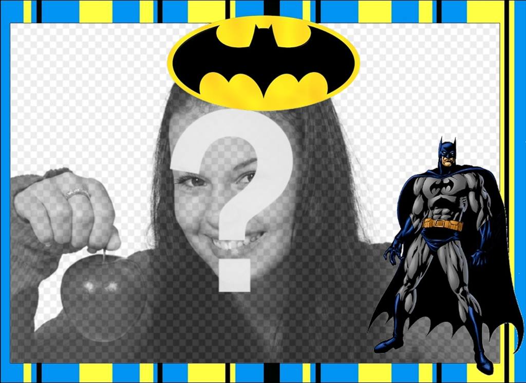Livre quadro Batman personalizar com as suas fotos para ..
