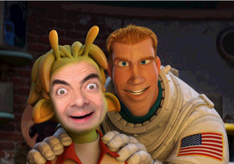 Fotomontagem de Lem e Chuck de Planet 51 para colocar uma imagem