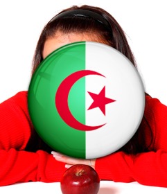 bandeira da argelia inserir nas suas fotos