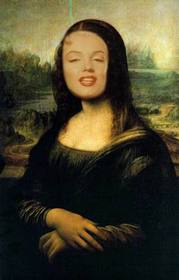 Fotomontagem da Mona Lisa para colocar seu rosto em linha