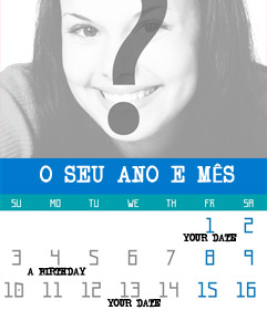 Calendário 2023 Yu-Gi-Oh Online para montar foto no calendário
