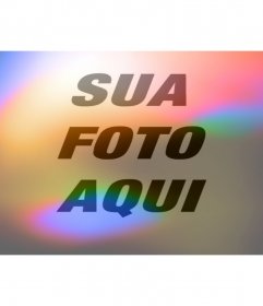 Filtrar estilo lomografia com luzes piscando e cores