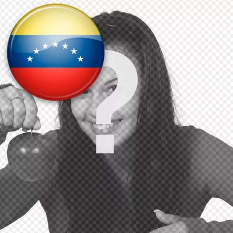Emblema da bandeira de Venezuela para colocar sua..