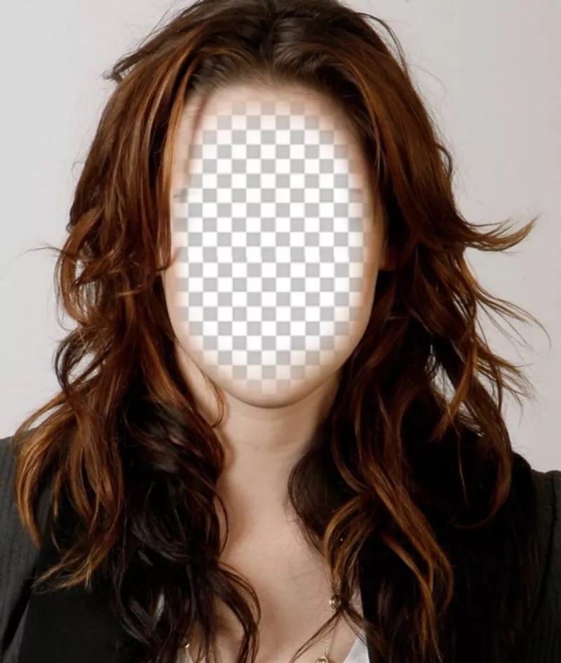Fotomontagem para tirar o penteado Kristen Stewart e alterar a aparência ..