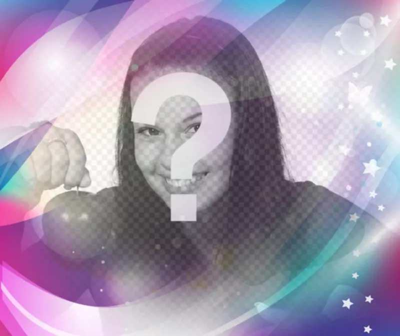 Adicionar um sonho filtro azul e roxo com brilhos e as estrelas para suas fotos e editá-las..