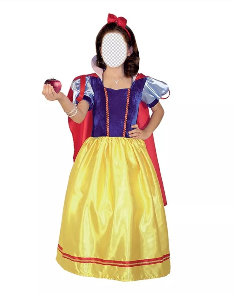 Fotomontagem de Branca de Neve para colocar seu rosto efeito ..